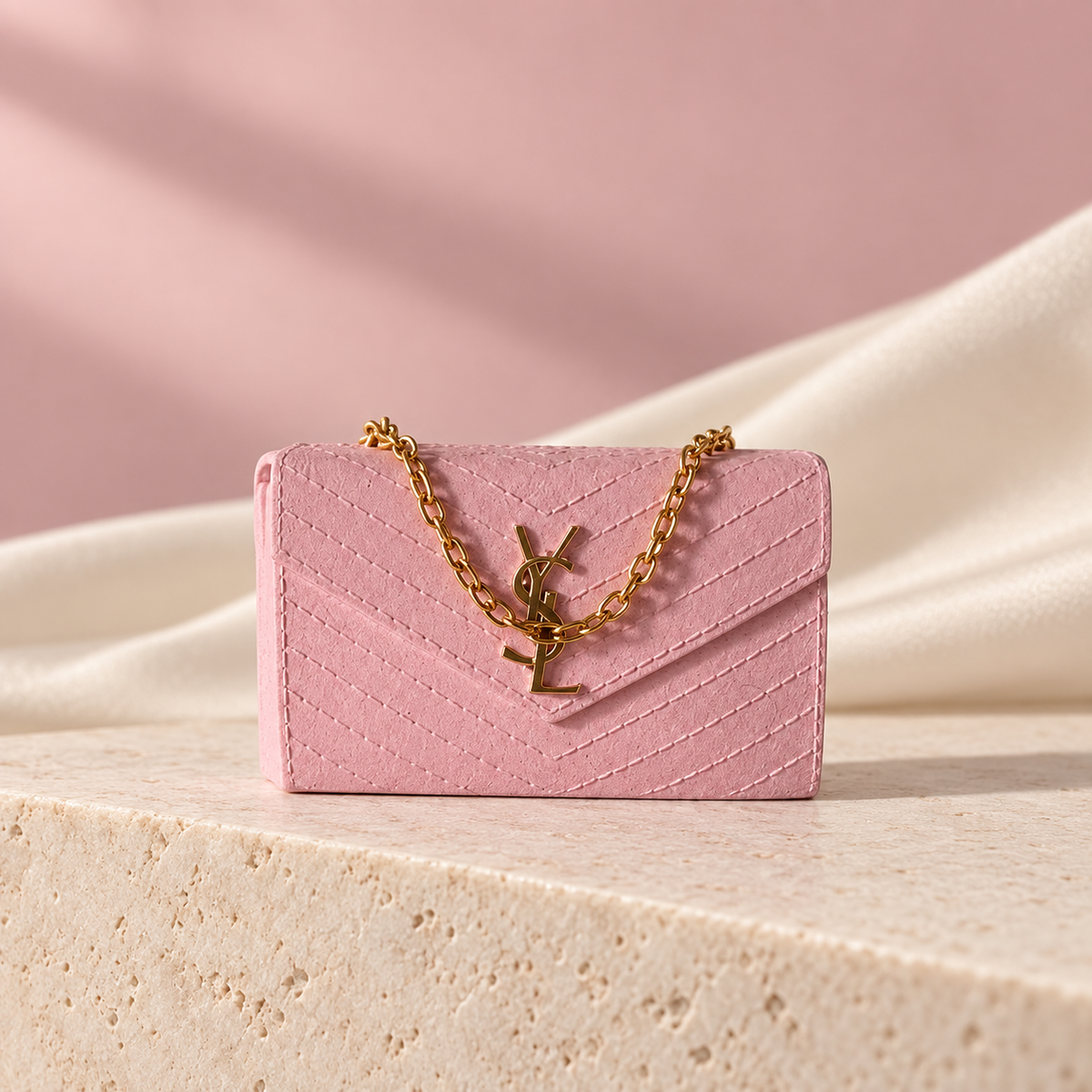 Diffuseur voiture Inès – Rose Bonbon 🌸